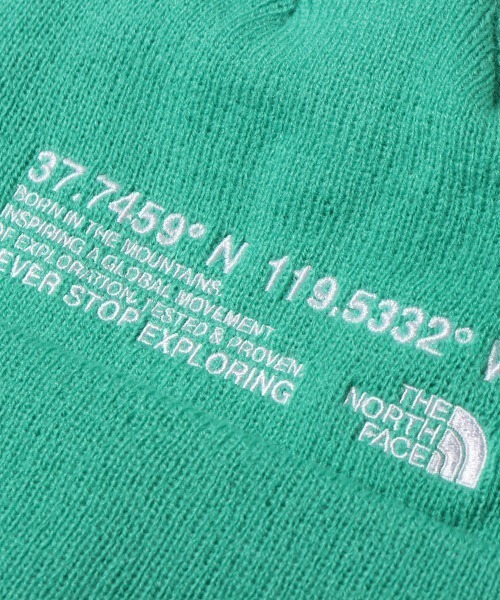 THE NORTH FACE(ザノースフェイス)の「THE NORTH FACE EMBROID BULLET BEANIE / ザ・ノース・フェイス エンブロイド バレット ビーニー(ニットキャップ/ビーニー・メンズ・イエロー/ネイビー/ブラック/ベージュ/ライトグリーン/グレー・FREE)」の9枚目の写真