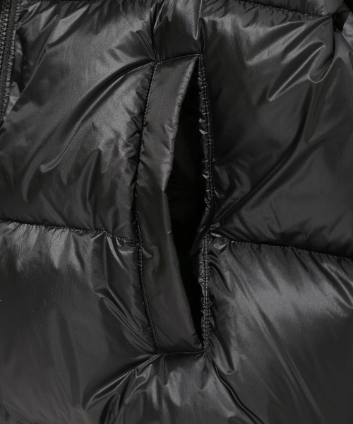 FIRST DOWN(ファーストダウン)の「FIRST DOWN/ファーストダウン LIGHT BUBBLE DOWN JACKET/ライトバブルダウンジャケット(ダウンジャケット/コート・メンズ・ブラック・M/L/XL)」の6枚目の写真