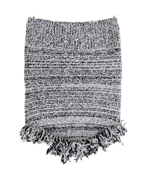 ACYM(アシーム)の「Mix fringe bare トップ(チューブトップ・レディース・ブラック/ベージュ・FREE)」の14枚目の写真
