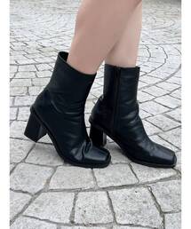 RESEXXY | スクエアショートブーツ(ブーツ)