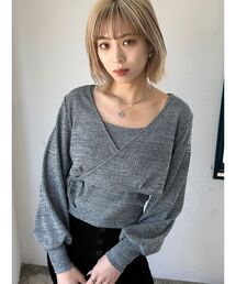 EMODA | PUFF LAYERED TOPS(Tシャツ/カットソー)