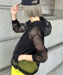 deux amour | メッシュパーカー(パーカー)