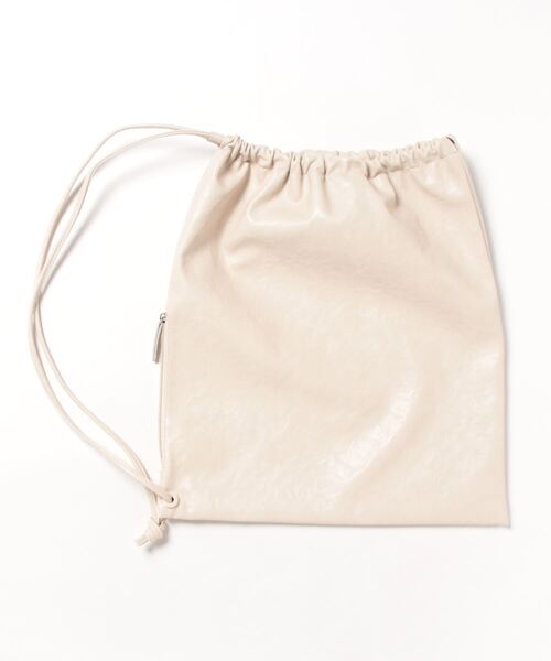 ROSE BUD(ローズバッド)の「ワンショルダードロストバッグ(ショルダーバッグ・レディース・ブラック/ホワイト・FREE)」の3枚目の写真