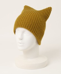 キャットイヤーニットキャップ