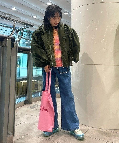 CANDY STRIPPER CANDY TOKYO MA-1 キャンディストリッパー レイヤード