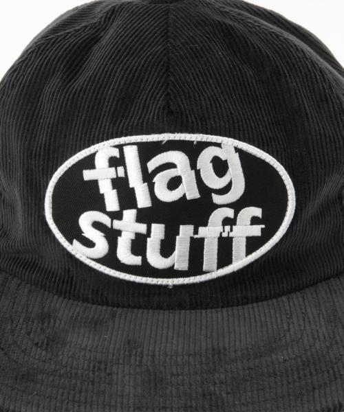 BEAMS T(ビームスティー)の「F-LAGSTUF-F / コーデュロイ キャップ(キャップ・メンズ・ブラック・ONE SIZE)」の5枚目の写真