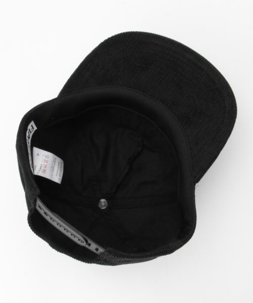BEAMS T(ビームスティー)の「F-LAGSTUF-F / コーデュロイ キャップ(キャップ・メンズ・ブラック・ONE SIZE)」の2枚目の写真