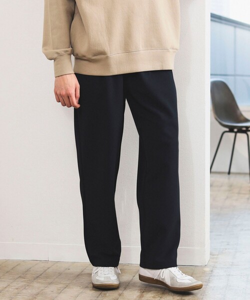 B:MING by BEAMS(ビーミングバイビームス)の「B:MING by BEAMS / ダブルフェイス 梨地 1タック イージーパンツ(セットアップ対応)(その他パンツ・メンズ・ネイビー/ライトグレー/ブラック・X-LARGE/MEDIUM/SMALL/LARGE)」の16枚目の写真