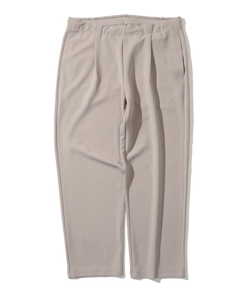 B:MING by BEAMS(ビーミングバイビームス)の「B:MING by BEAMS / ダブルフェイス 梨地 1タック イージーパンツ(セットアップ対応)(その他パンツ・メンズ・ネイビー/ライトグレー/ブラック・X-LARGE/MEDIUM/SMALL/LARGE)」の18枚目の写真