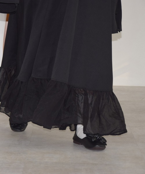 apres jour by あかちゃす（アプレジュールバイアカチャス）の「【あかちゃすコラボアイテム】フレアワンピース【ZOZOTOWN限定アイテム】（ワンピース・レディース・オレンジ/ベージュ/ブラック・フリー/X-LARGE）」の17枚目の写真