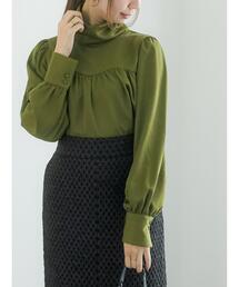 Te chichi | サテンハイネックブラウス(シャツ/ブラウス)