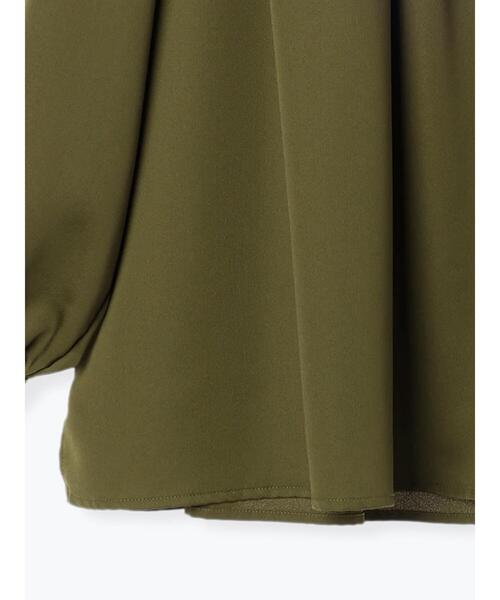 Te chichi（テチチ）の「サテンハイネックブラウス（シャツ/ブラウス・レディース・グレー/ネイビー/オリーブ・F）」の22枚目の写真