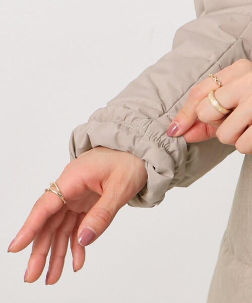 DRESKIP（ドレスキップ）の「◆切替 ファイバー中綿ダウンコート【SHOO WARM/撥水】（その他アウター・レディース・サンドベージュ/ブラック・02/03/04）」の15枚目の写真