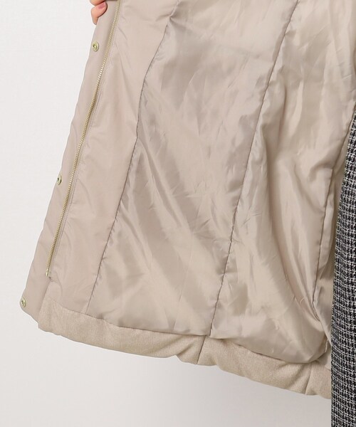 DRESKIP（ドレスキップ）の「◆切替 ファイバー中綿ダウンコート【SHOO WARM/撥水】（その他アウター・レディース・サンドベージュ/ブラック・02/03/04）」の17枚目の写真