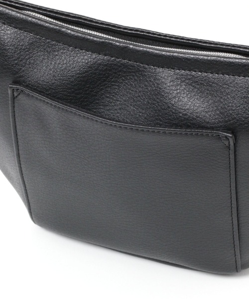 studio CLIP（スタディオクリップ）の「舟形ワンマイルショルダーバッグ（ショルダーバッグ・レディース・ブラック/ブラウン/アイボリー/レッド・FREE）」の21枚目の写真