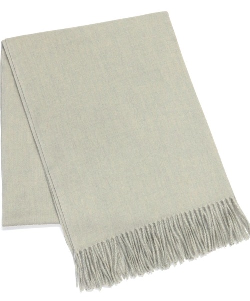 TOKYO SHIRTS（トウキョウシャツ）の「カシミヤタッチストール（ストール/ショール・レディース・オレンジ/グレー/ブルー/ホワイト・FREE）」の3枚目の写真