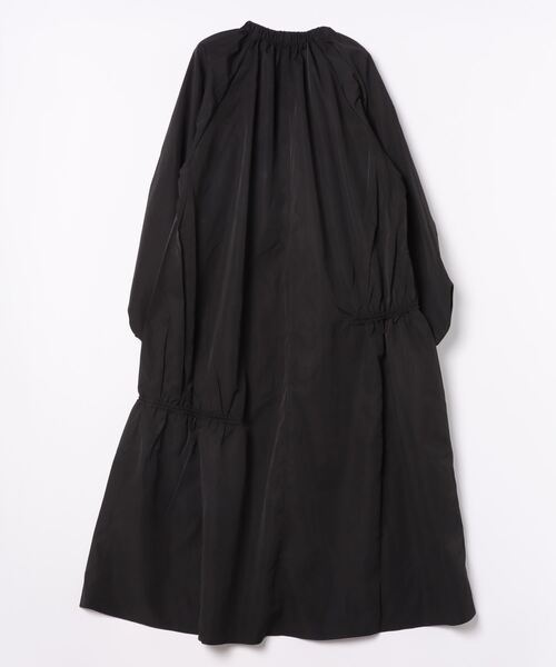 STYLEBLOCK(スタイルブロック)の「タフタドロストボリュームスリーブワンピース(ワンピース・レディース・ホワイト系その他/ブラック/チャコールグレー・M)」の4枚目の写真