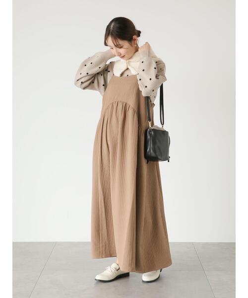 Te chichi TERRASSE(テチチテラス)の「シャギーバラクラバ(ハット・レディース・チャコールグレー/オフホワイト・F)」の13枚目の写真