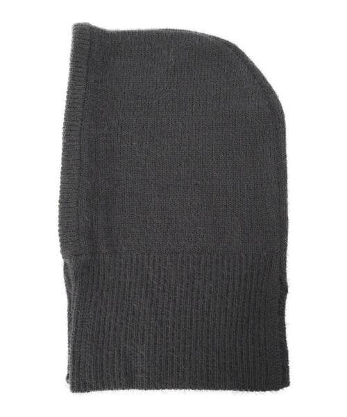 Te chichi TERRASSE(テチチテラス)の「シャギーバラクラバ(ハット・レディース・チャコールグレー/オフホワイト・F)」の7枚目の写真