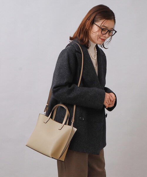 (untitled)出品 セール】 【本革】2WAYスクエアショルダー （ショルダーバッグ