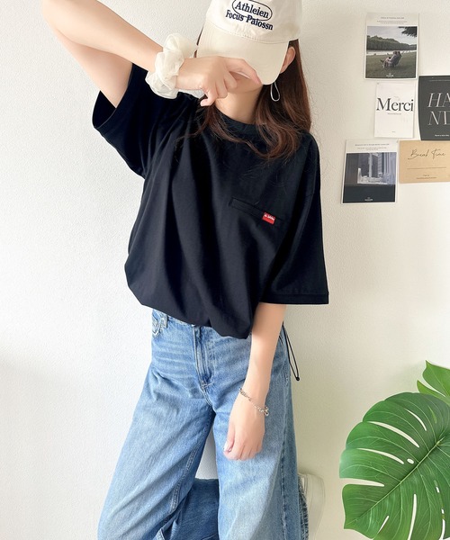 Java(ジャバ)の「【ロンT登場!】《JaVa ジャバコラボ》シンプルなのに格上げ。綿100%シルケット素材裾ドロストオーバーサイズTシャツ(半袖)(長袖)(Tシャツ/カットソー・レディース・オフホワイト/グリーン/ブラック/グレイッシュベージュ/ブラウン系1/ホワイト系1/ベージュ系1/ブラック系1・SMALL/X-LARGE/MEDIUM/LARGE)」の21枚目の写真