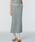 InstantFunk�i�C���X�^���g�t�@���N�j�́uINSTANTFUNK/�C���X�^���g�t�@���N Mermaid wool-blend long skirt �}�[���[�h�X�J�[�g �`�F�b�N�X�J�[�g�i�X�J�[�g�j�v�b�u���[