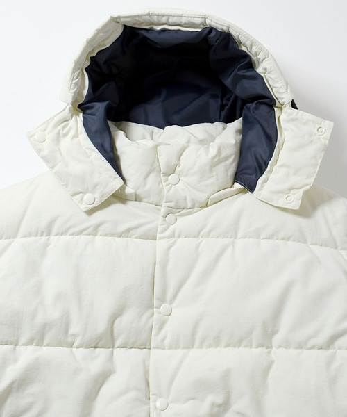 おしゃれスタ（オシャレスタ）の「ポリリップストップ中綿フーテッドジャケット【IR】 オーバーサイズ メンズ レディース（ブルゾン・メンズ・ブラック/オフホワイト/マスタード/レッド・XL/L/M）」の15枚目の写真