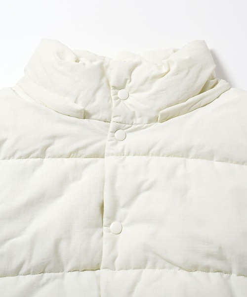 おしゃれスタ（オシャレスタ）の「ポリリップストップ中綿フーテッドジャケット【IR】 オーバーサイズ メンズ レディース（ブルゾン・メンズ・ブラック/オフホワイト/マスタード/レッド・XL/L/M）」の14枚目の写真