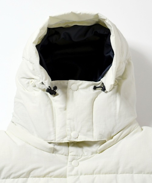 おしゃれスタ（オシャレスタ）の「ポリリップストップ中綿フーテッドジャケット【IR】 オーバーサイズ メンズ レディース（ブルゾン・メンズ・ブラック/オフホワイト/マスタード/レッド・XL/L/M）」の13枚目の写真