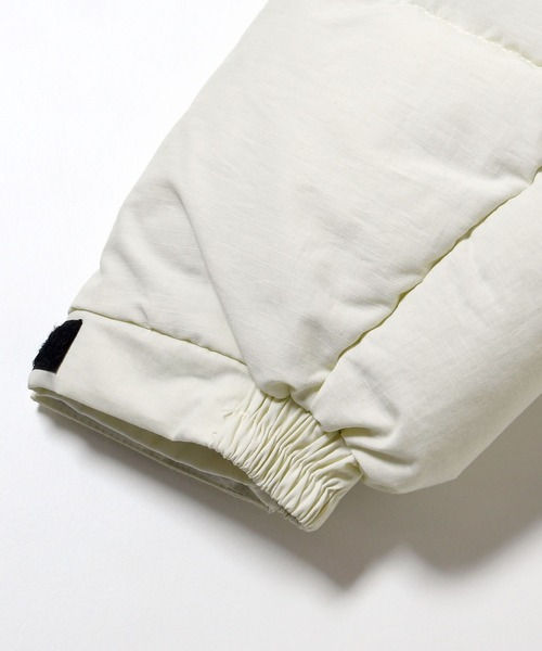 おしゃれスタ（オシャレスタ）の「ポリリップストップ中綿フーテッドジャケット【IR】 オーバーサイズ メンズ レディース（ブルゾン・メンズ・ブラック/オフホワイト/マスタード/レッド・XL/L/M）」の22枚目の写真