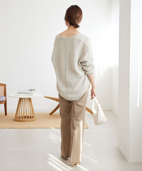 PATOU   ツイルストレートパンツ PATOU コットンツイル ストレートパンツ 刺繍入り | NET-A-PORTER