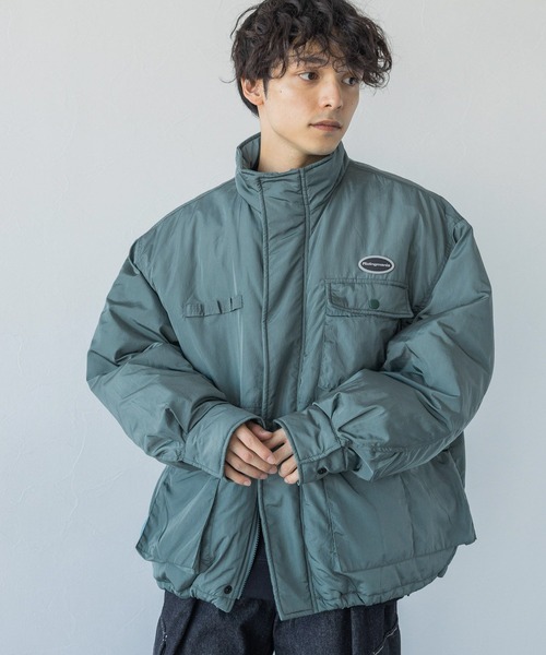 RAGEBLUE（レイジブルー）の「【Ridingmania/ライディングマニア】ユーティリティー中綿ブルゾン（ダウンジャケット/コート・メンズ・ブラック/ブルー・MEDIUM/LARGE）」の19枚目の写真