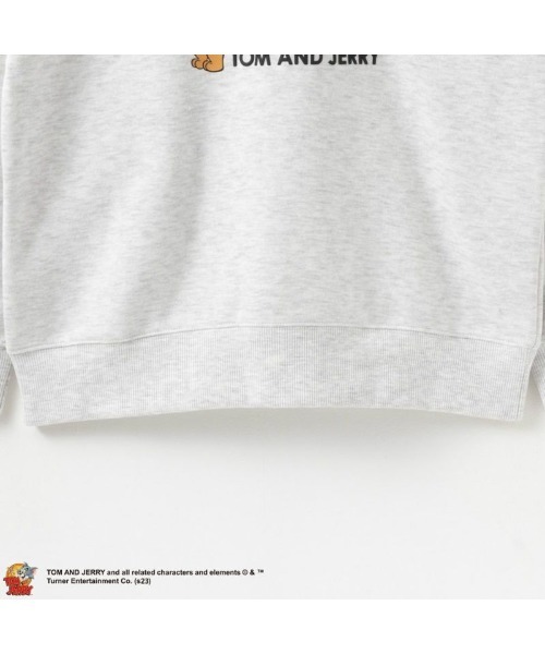 Tom&Jerry(トムアンドジェリー)の「TOM&JERRY トムとジェリー 裏起毛トレーナー スウェット(スウェット・レディース・アッシュグレー/チャコールグレー/ブルー系その他/ベージュ・M/L)」の18枚目の写真
