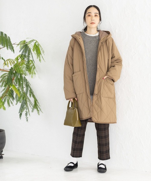 studio CLIP ロングコート ブローチ付き studio CLIP ロングコート ブローチ付き - メルカリ