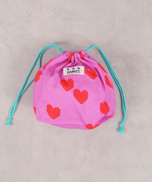 MARKEY'S（マーキーズ）の「[26年春夏新色＆再入荷]ソウガラ巾着(M)（ポーチ・キッズ・ライトグレー/ホワイト/ラベンダー/ブラック/アイボリー/オレンジ/ブルー/グリーン/ブラウン/ターコイズブルー/ベージュ/レッド/ホワイト系その他/グリーン系その他/キャメル/ライトブルー/ブルー系その他・M）」の14枚目の写真