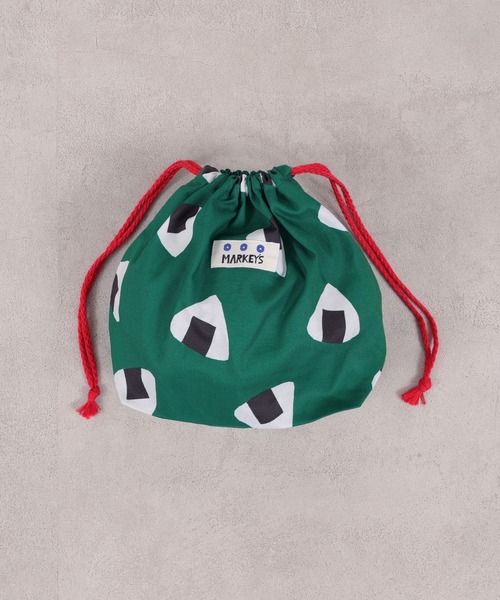 MARKEY'S（マーキーズ）の「[26年春夏新色＆再入荷]ソウガラ巾着(M)（ポーチ・キッズ・ライトグレー/ホワイト/ラベンダー/ブラック/アイボリー/オレンジ/ブルー/グリーン/ブラウン/ターコイズブルー/ベージュ/レッド/ホワイト系その他/グリーン系その他/キャメル/ライトブルー/ブルー系その他・M）」の9枚目の写真