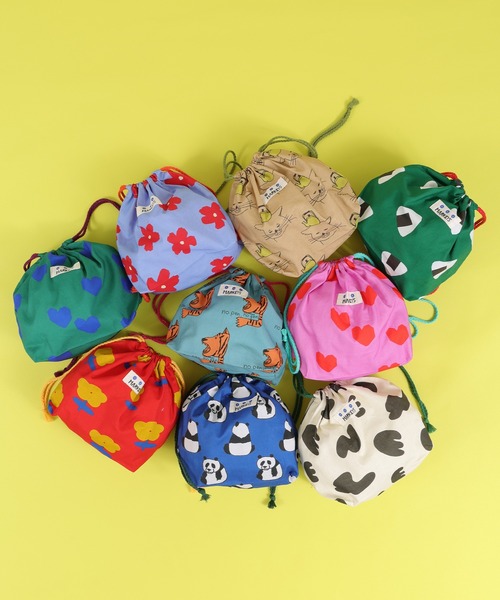 MARKEY'S（マーキーズ）の「[26年春夏新色＆再入荷]ソウガラ巾着(M)（ポーチ・キッズ・ライトグレー/ホワイト/ラベンダー/ブラック/アイボリー/オレンジ/ブルー/グリーン/ブラウン/ターコイズブルー/ベージュ/レッド/ホワイト系その他/グリーン系その他/キャメル/ライトブルー/ブルー系その他・M）」の18枚目の写真