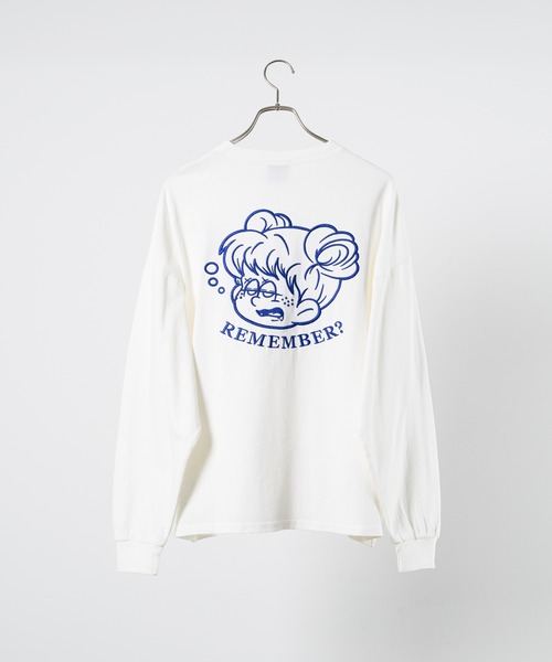 セール】Vintage Like Pigment Long T-shirt / ヴィンテージライク