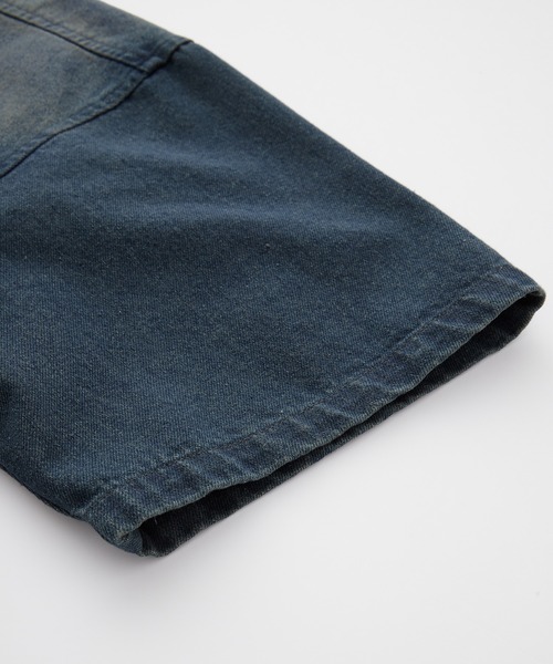 Loose/ルース（ルース）の「ヴィンテージセミショートデニムシャツジャケット【セットアップ対応】（シャツ/ブラウス・メンズ・ダークグレー/ブラック/ダークブルー・S/XS/L/M）」の16枚目の写真