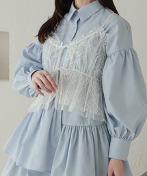 スパンコールチュールビスチェ/【WEB/EC限定商品】