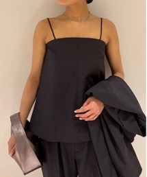 3ピース後ギャザーキャミビスチェ