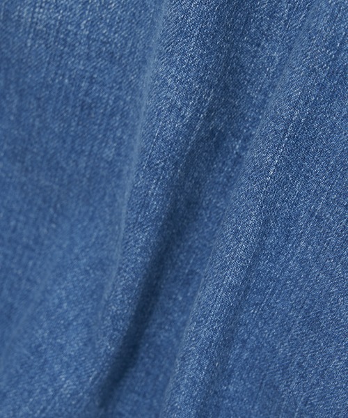 Healthy denim(ヘルシーデニム)の「【Healthy DENIM】デニムビックシャツ-Almond(シャツ/ブラウス・レディース・インディゴブルー/ピンク・00)」の15枚目の写真