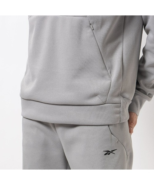 Reebok(リーボック)の「ストレングス フーディー / STRENGTH HOODIE(パーカー・メンズ・ブラック/グレー・LARGE/MEDIUM/SMALL/XX-LARGE/X-LARGE)」の11枚目の写真