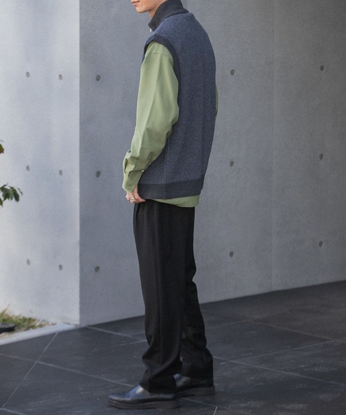 SENSE OF PLACE by URBAN RESEARCH（センスオブプレイスバイアーバンリサーチ）の「『イージーケア』『つぐ吉×SOP』ブランケットステッチオープンカラーシャツ（シャツ/ブラウス・メンズ・カーキ・MEDIUM/LARGE）」の22枚目の写真