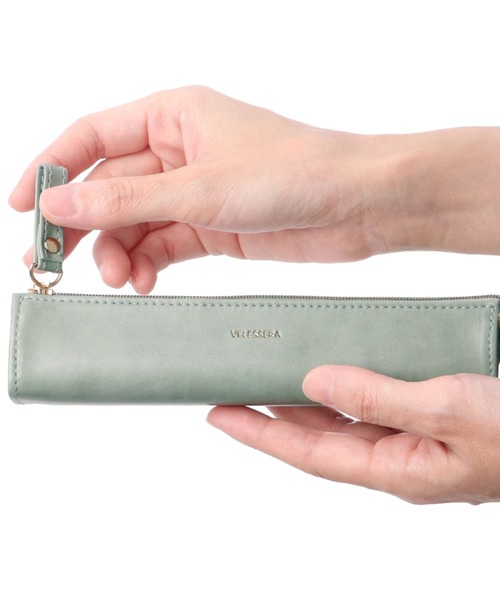 Velessera（ヴェレセラ）の「ヴェレセラ マークス ペンケース 筆箱（ステーショナリー・レディース・ブラック/ブラウン系その他/ブルー/グリーン/ベージュ/イエロー・FREE）」の12枚目の写真