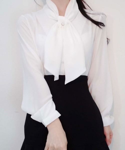 ヴィラ Vila 【 Falia Long Sleeve Blouse Women 】 ファッション レディースファッション トップス シャツ ブラウス レデ A68610002-dynamic1-pdp?$