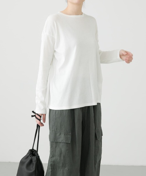 かぐれ（カグレ）の「ハイツイストコットンクルーカットソー（T