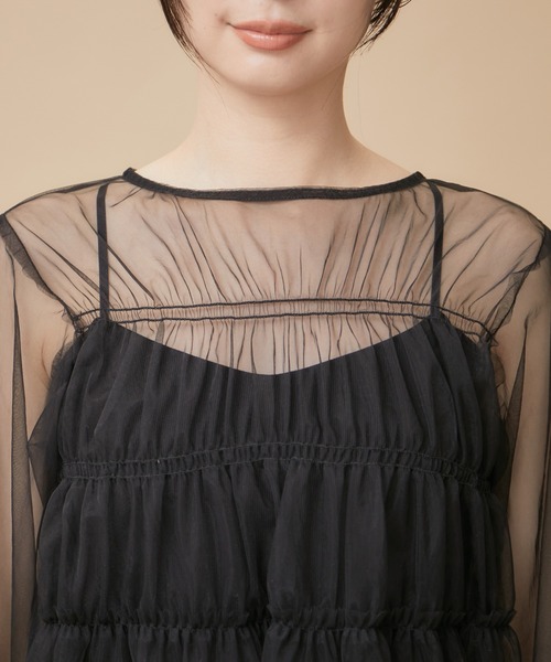 チュールプルオーバー（その他トップス）｜LE CERCLE par rope