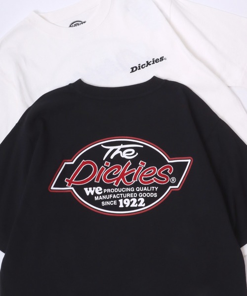Dickies（ディッキーズ）の「Dickies/ディッキーズ 別注 オーバーサイズ ロゴ バックプリント ワンポイント刺繍 半袖Tシャツ/レディース メンズ（Tシャツ/カットソー・メンズ・ブラック系その他/ホワイト系その他/ダークグリーン/ブラック/ホワイト/ネイビー/ブルー系その他/グリーン系その他/ホワイト系その他2/ブルー系その他2/ブラック系その他2/ブラック系その他3/ブラック系その他5/ブラック系その他4・M/XL/L）」の6枚目の写真