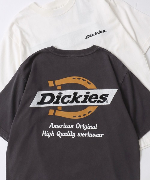 Dickies/ディッキーズ 別注 オーバーサイズ ロゴ バックプリント